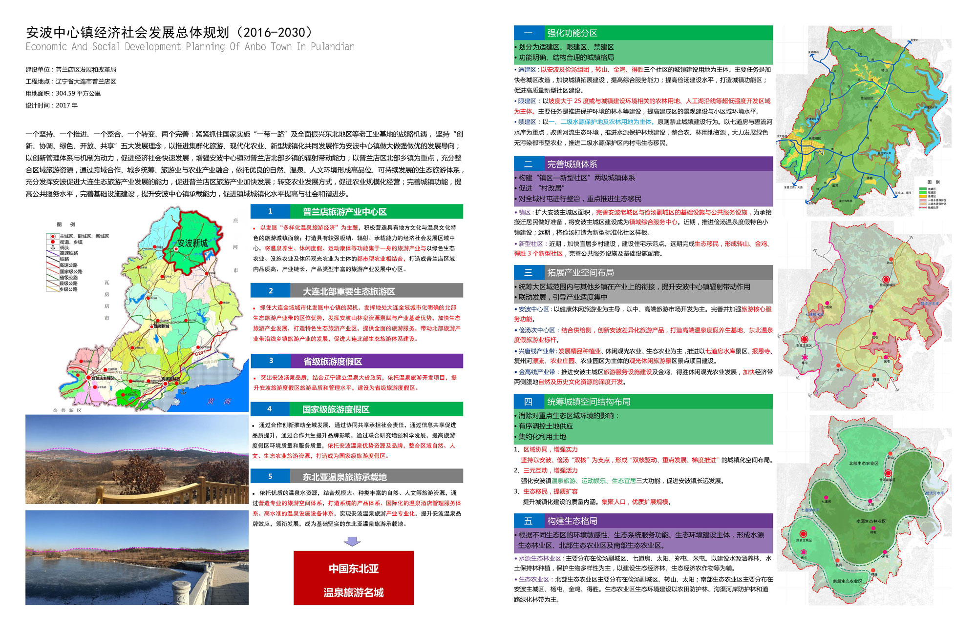 Anbo Central Town Economic Society Development Planning